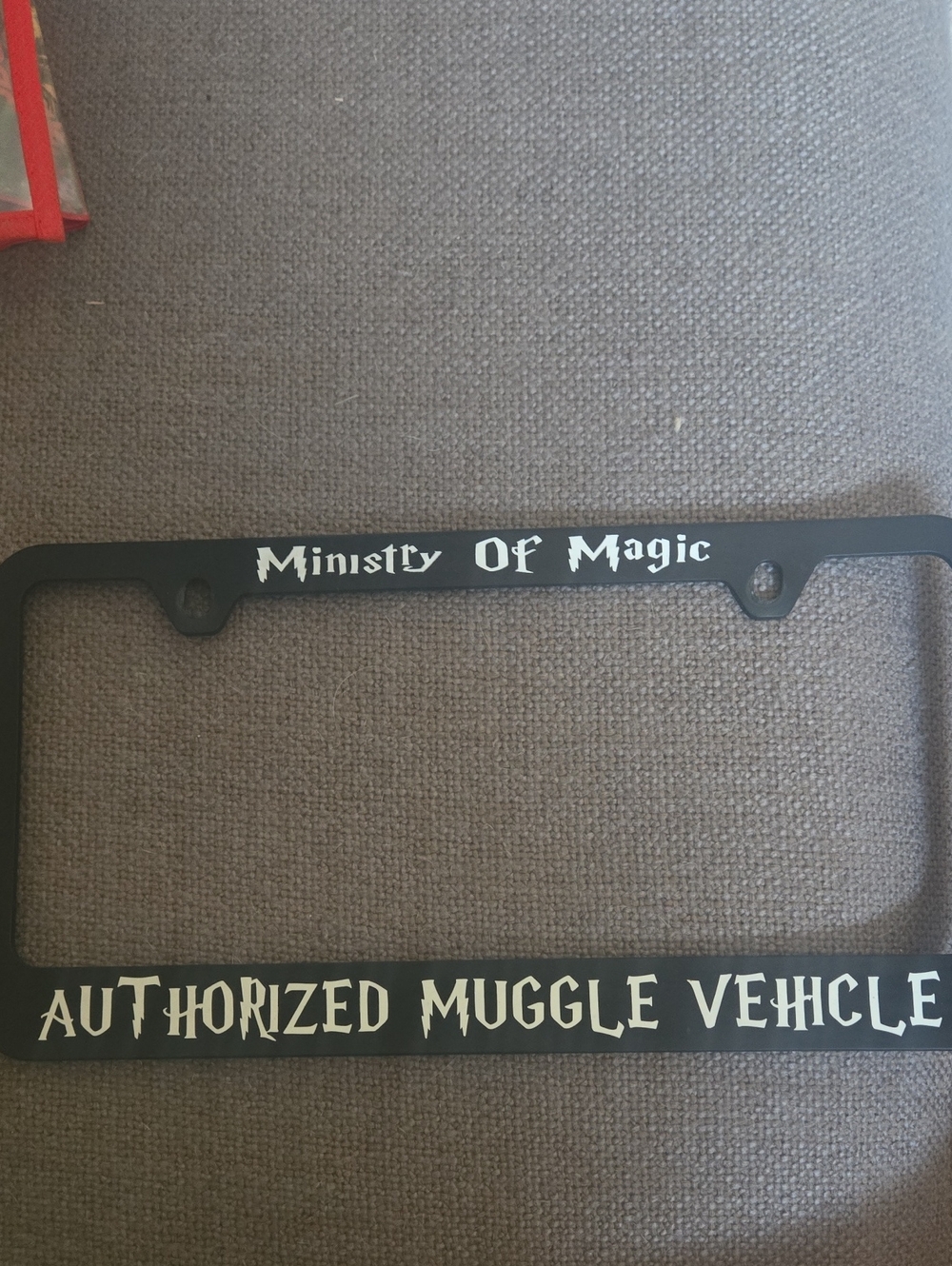 Harry Potter License Plate Frame